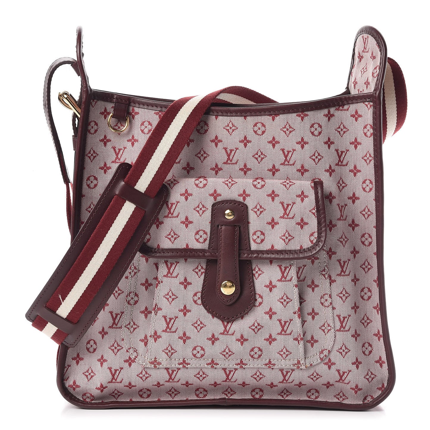 Mini Monogram Besace Mary Kate Cherry