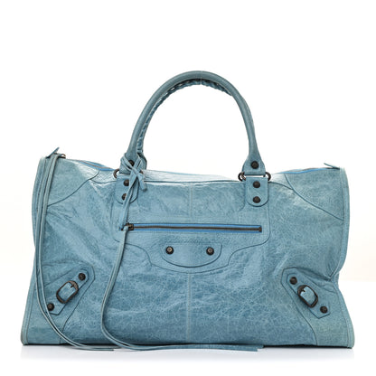 Balenciaga Agneau Classic Hardware Work Sky Blue 2 of 25