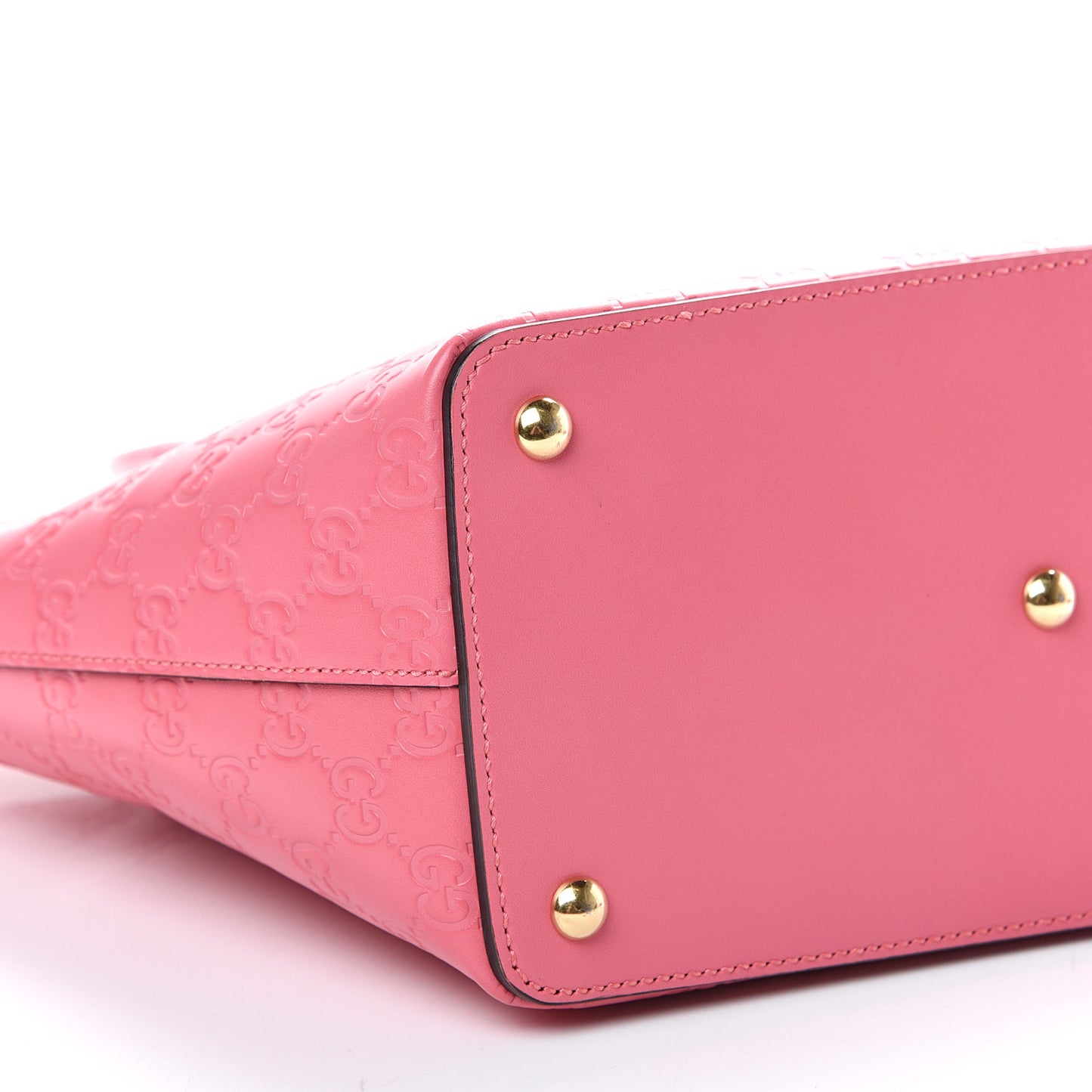 Guccissima Small Zippered Bucket Tote Flush