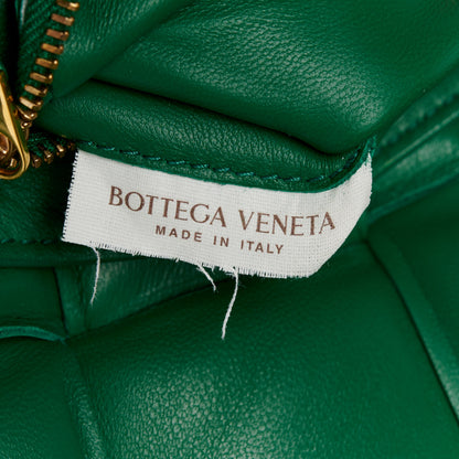 Bottega Veneta Lambskin Maxi Intrecciato Padded Cassette Crossbody Bag Racing Green 7 of 13