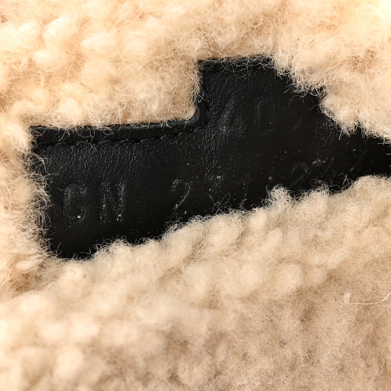 Hermes Calfskin Woolskin Womens Chypre Sandals 40.5 Black Ecru 8 of 14