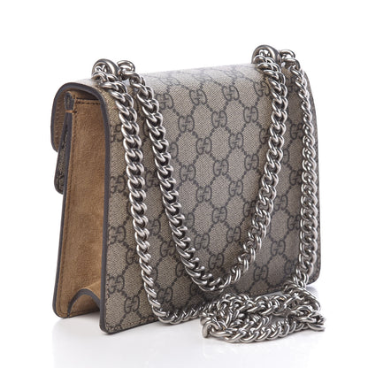 Gucci GG Supreme Monogram Mini Dionysus Shoulder Bag Taupe 3 of 11