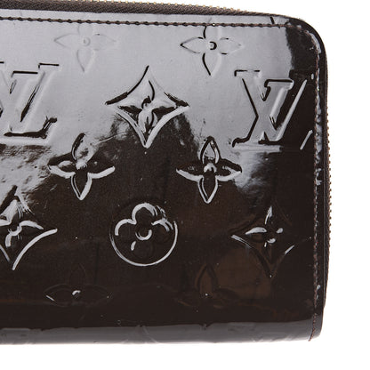 Louis Vuitton Vernis Zippy Wallet Terre D'Ombre 6 of 9