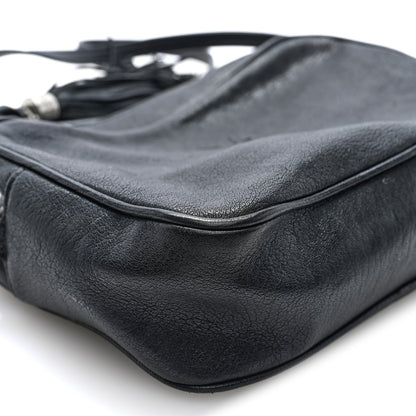 Saint Laurent Lambskin Monogram Small Lou Camera Bag Black 7 of 8