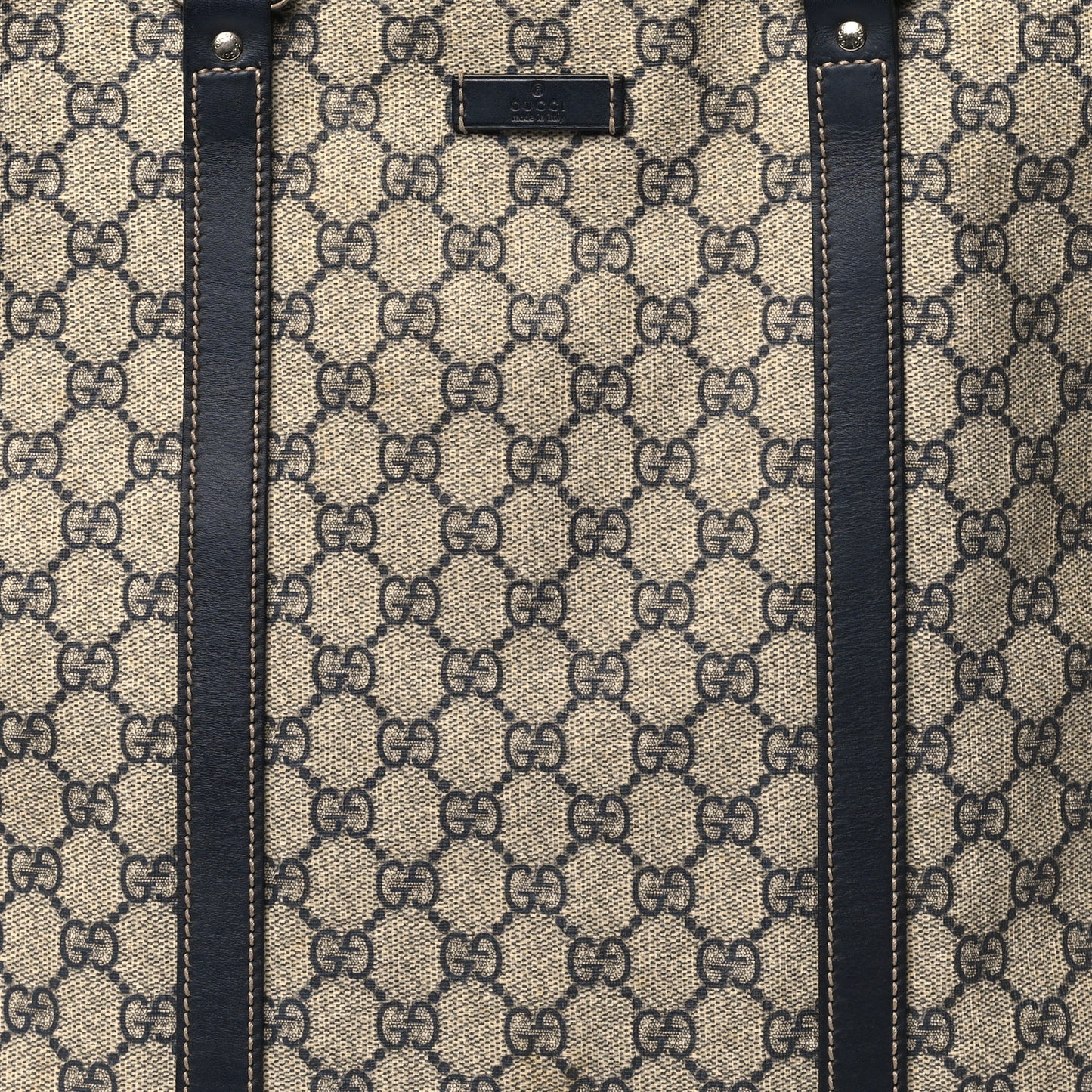 GG Plus Monogram Joy Vertical Tote Navy