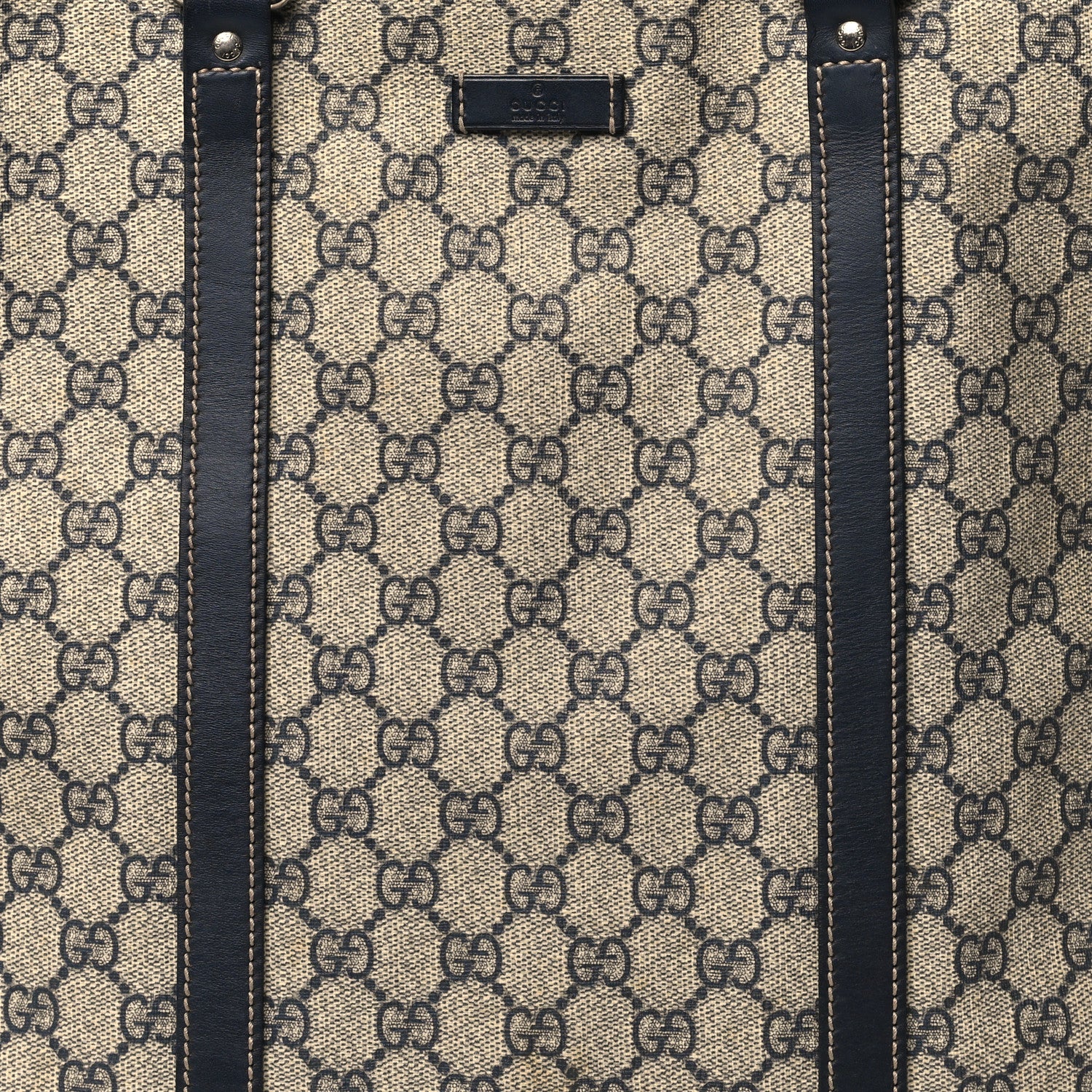 Gucci GG Plus Monogram Joy Vertical Tote Navy 9 of 13