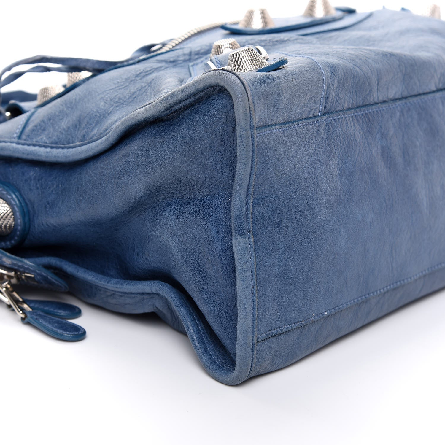 Balenciaga Chevre Giant 21 Silver Hardware City Ocean 6 of 9
