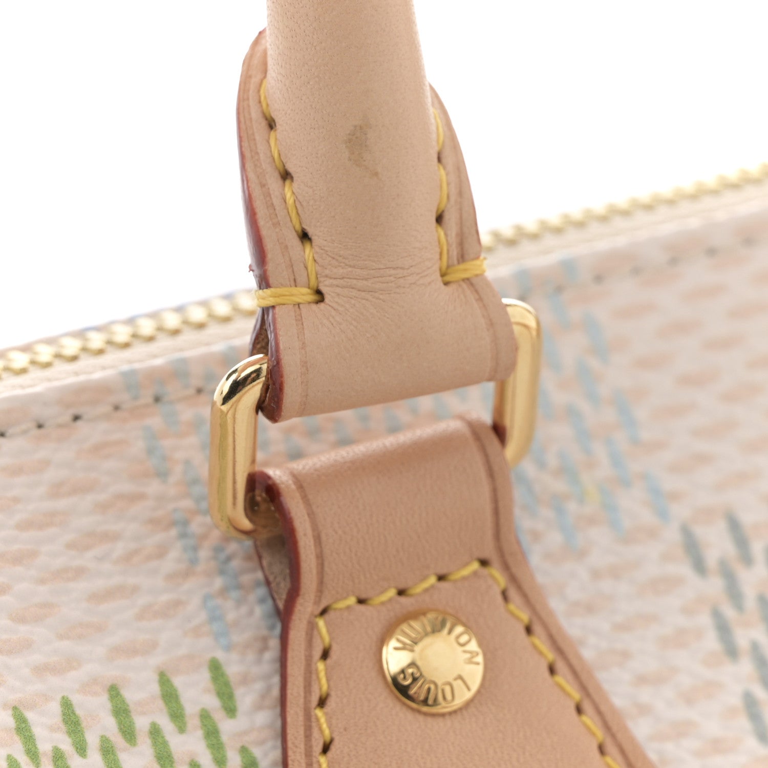 Louis Vuitton Damier Giant Speedy Bandouliere 20 Pistachio 9 of 9