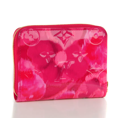 Louis Vuitton Vernis Ikat Zippy Coin Purse Rose Indien 3 of 7