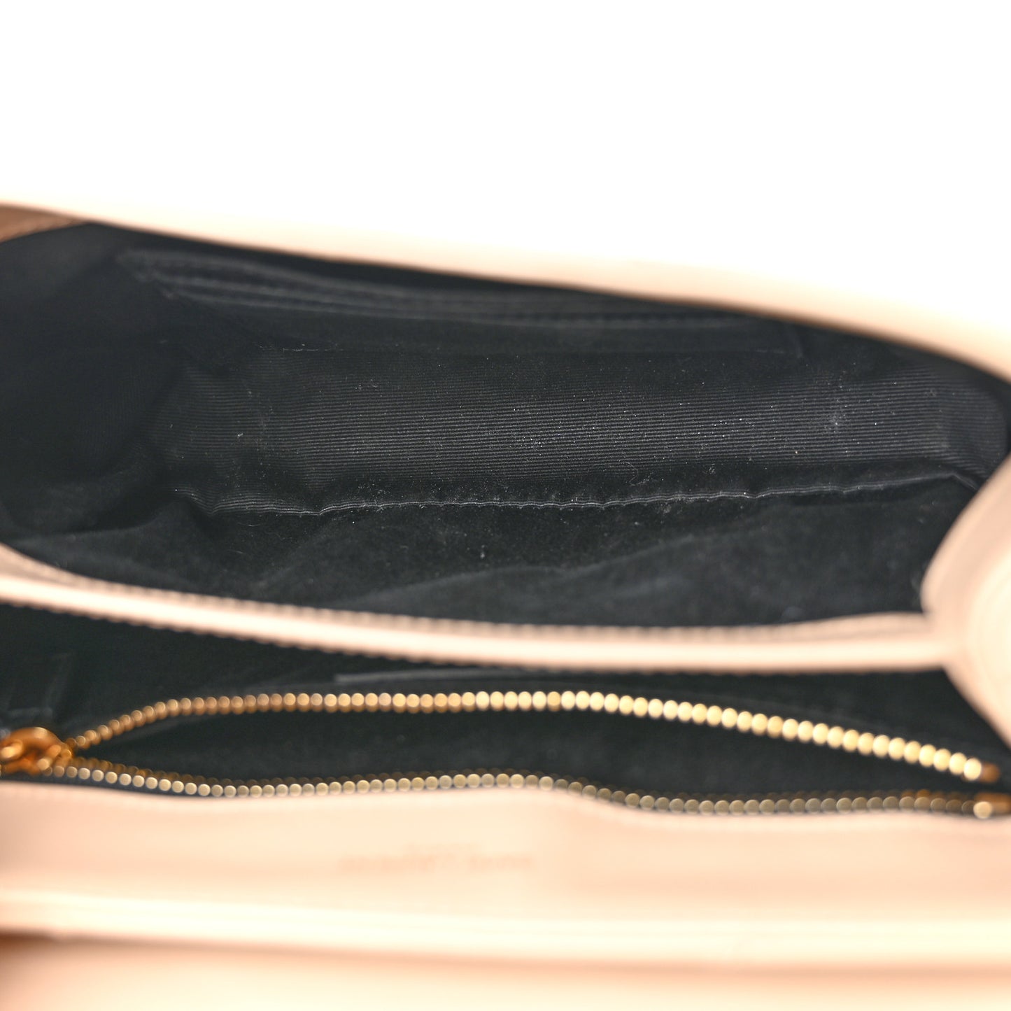 Calfskin Y Quilted Monogram Toy Loulou Crossbody Bag Latte