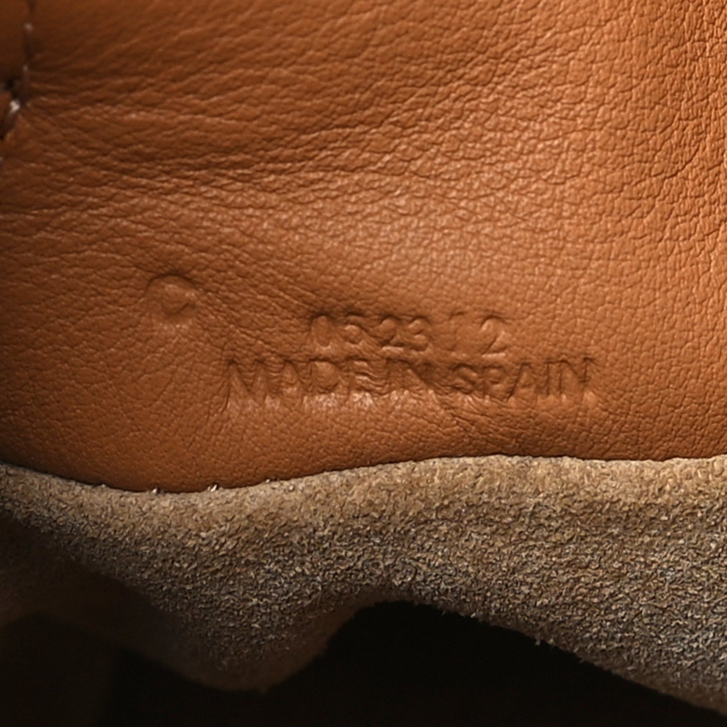 Calfskin Mini Flamenco Knot Clutch Warm Desert