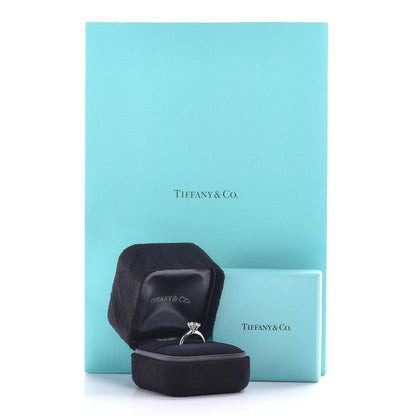 Tiffany Platinum Diamond 1.05ct Solitaire Engagement Ring 45 3.25 5 of 5