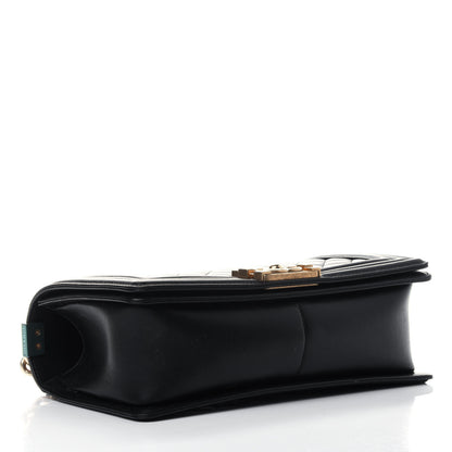 Chanel Lambskin Quilted Medium Boy Flap Black 3 of 4