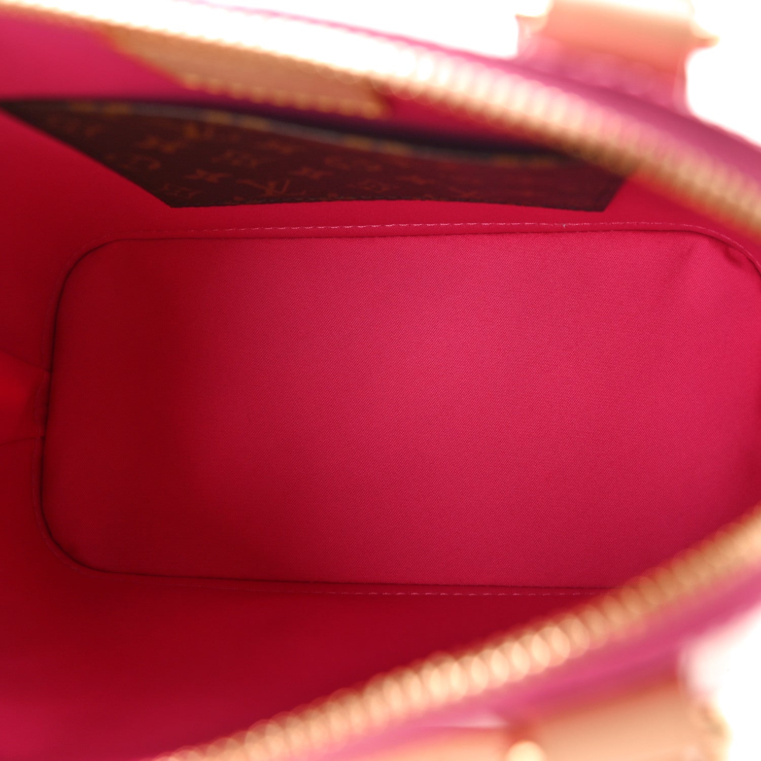 Louis Vuitton Vernis Alma BB Neon Pink 5 of 8
