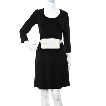 Bottega Veneta Nappa Maxi Intreccio The Belt Cassette Bag White 2 of 10