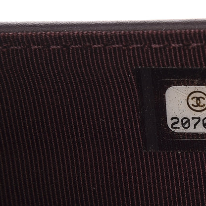 Chanel Caviar Quilted Yen Wallet Black 11 of 11