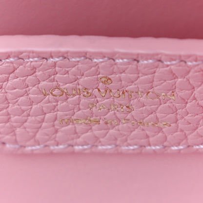 Louis Vuitton Taurillon Scrunchie Capucines BB Bubble Gum Pink 8 of 9