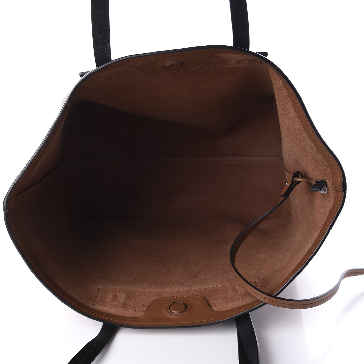 Grace Lux Tote Cognac Black