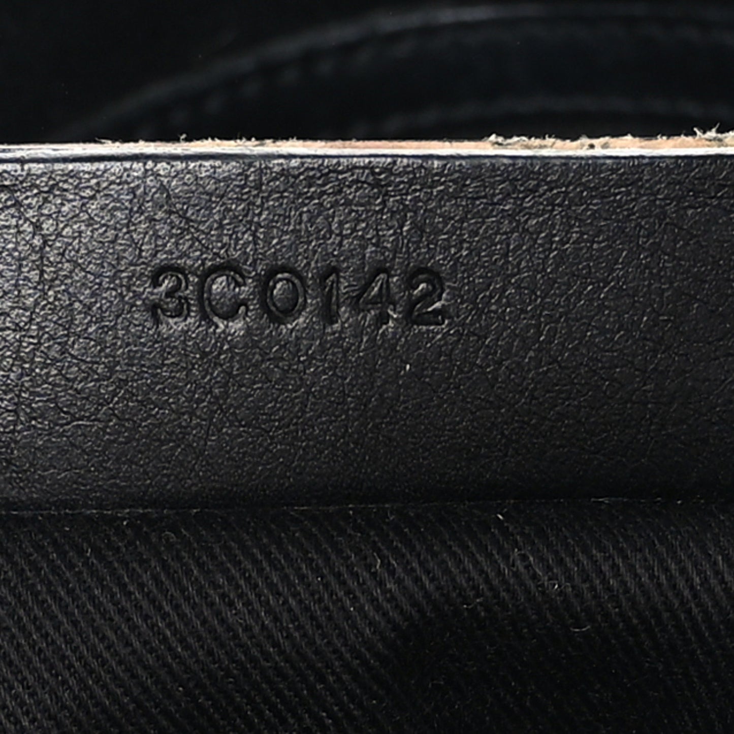 Nubuck Crocodile Embossed Medium Antigona Washed Black