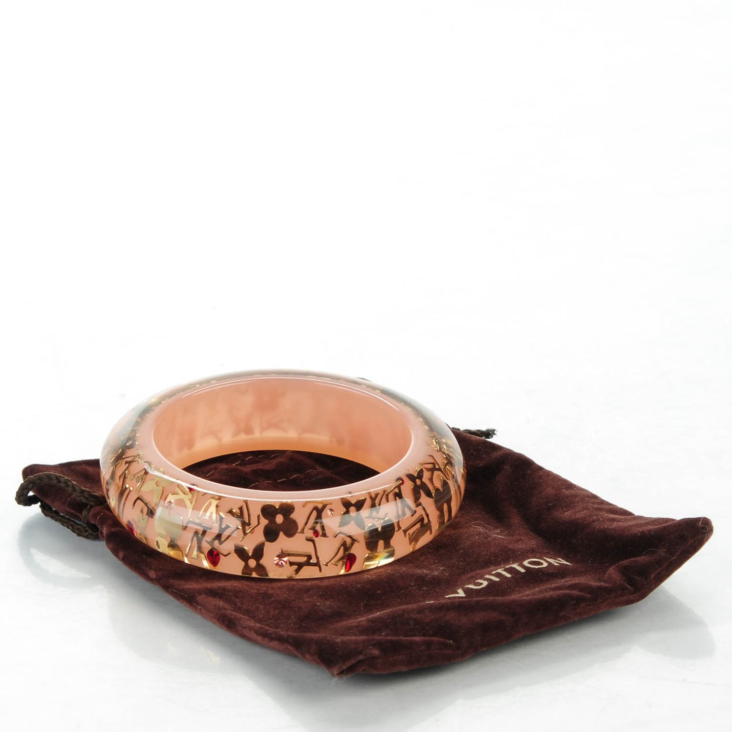 Resin Swarovski Medium Inclusion Bracelet GM Rose