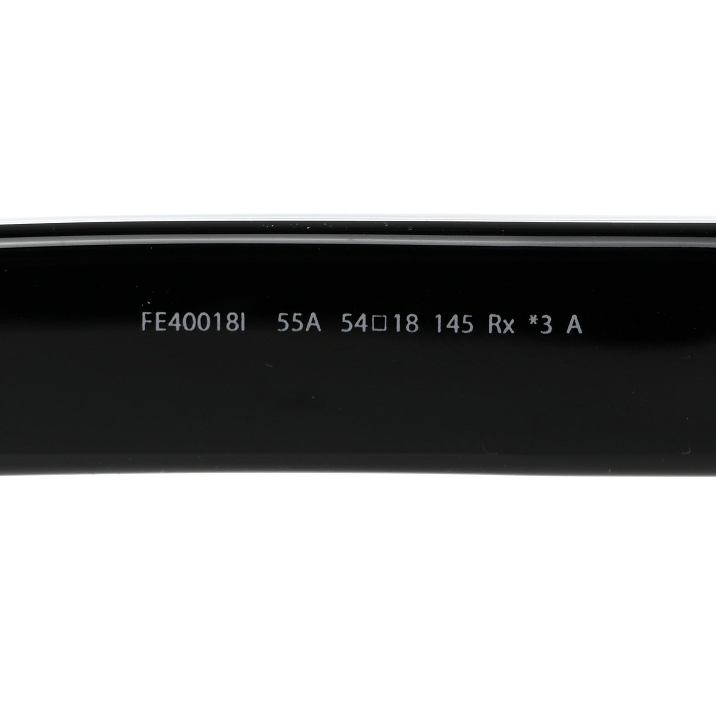 Acetate Fendi Bold Sunglasses FE40018I Havana Black