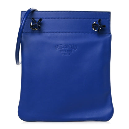 Hermes Milo Lambskin Swift Mini Aline Bleu Electrique 1 of 7