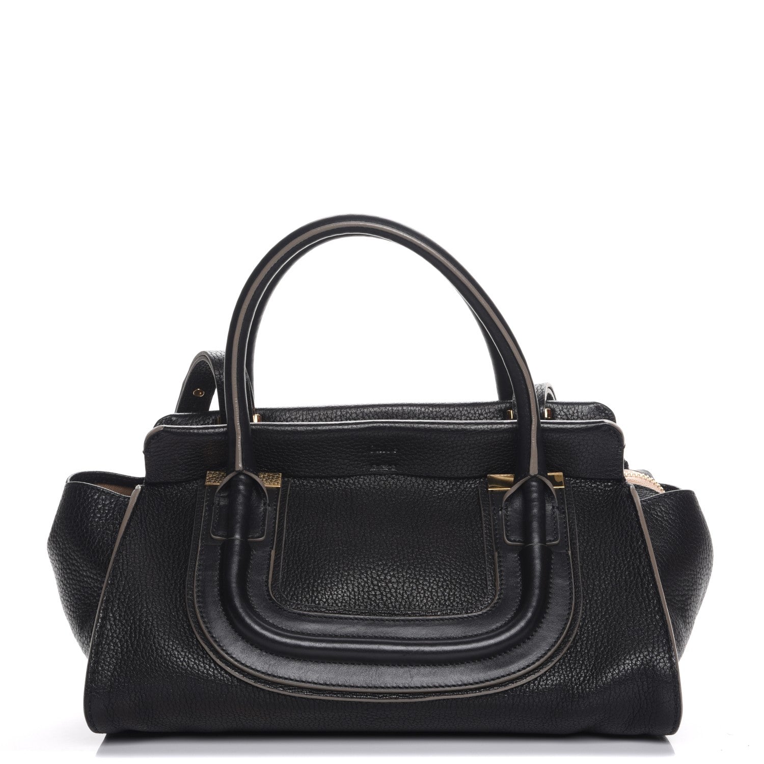 Chloe Calfskin Medium Everston Satchel Black 1 of 8