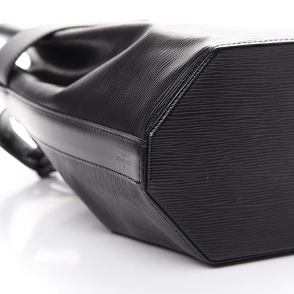 Louis Vuitton Epi Sac D'Epaule GM Black 8 of 14