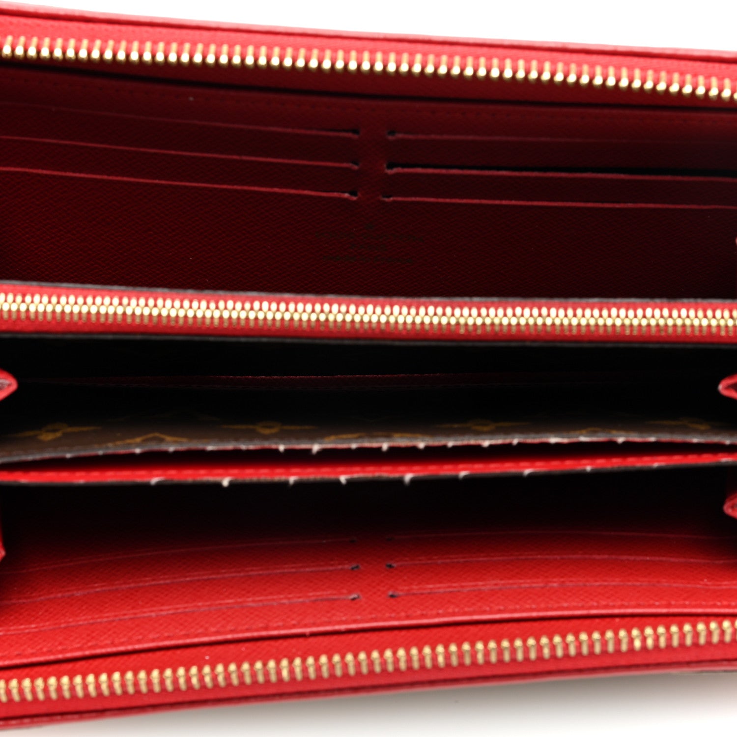 Louis Vuitton Monogram Retiro Zippy Wallet Cherry 5 of 8