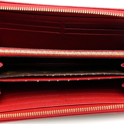 Louis Vuitton Monogram Retiro Zippy Wallet Cherry 5 of 8