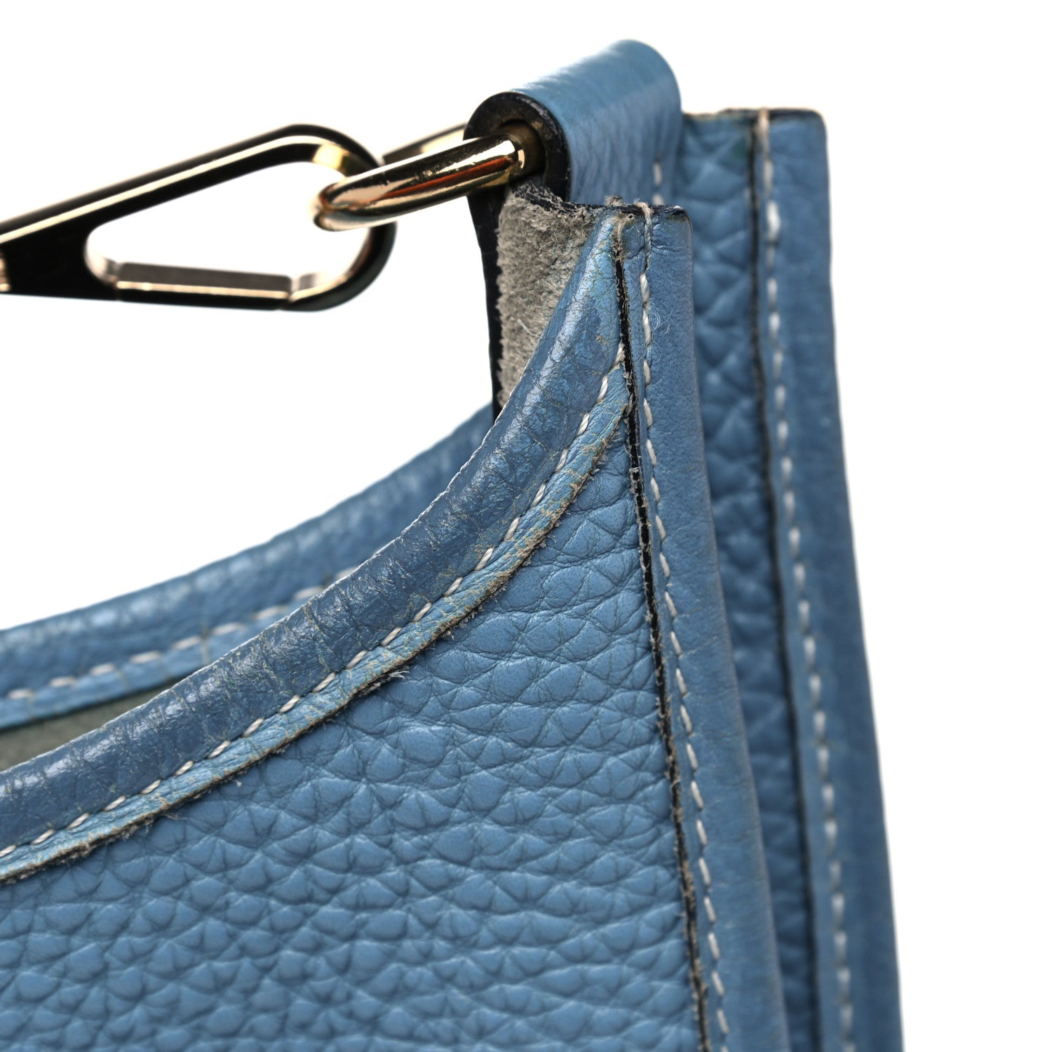 Hermes Togo Evelyne GM Blue Jean 18 of 21