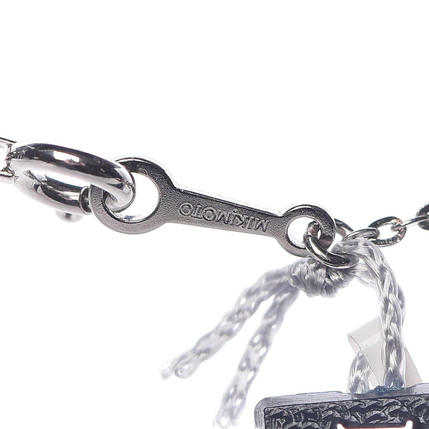 18K White Gold Diamond Akoya Pearl Olive Leaf Pendant Necklace
