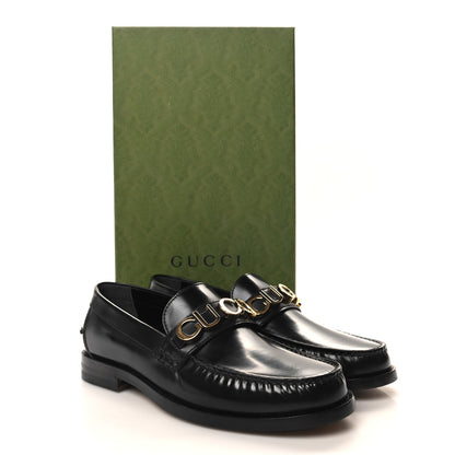Gucci Millennial Ribot Mens Cara Loafers 8 Black 9 of 9