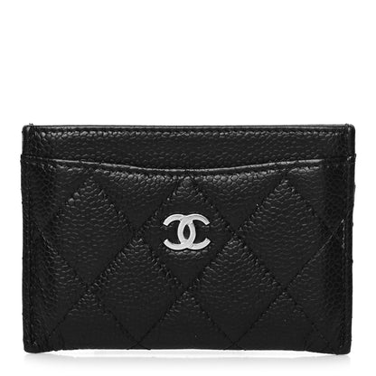 Chanel Caviar Quilted Card Holder Black 1 of 9