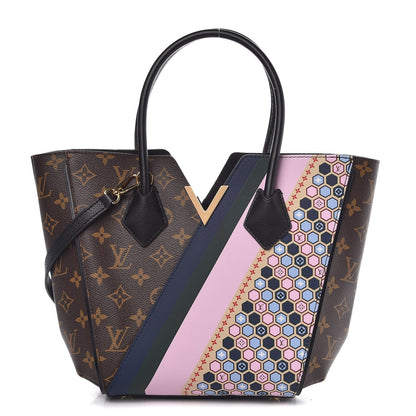 Louis Vuitton Calfskin Monogram Kimono Tote PM Rose 1 of 8