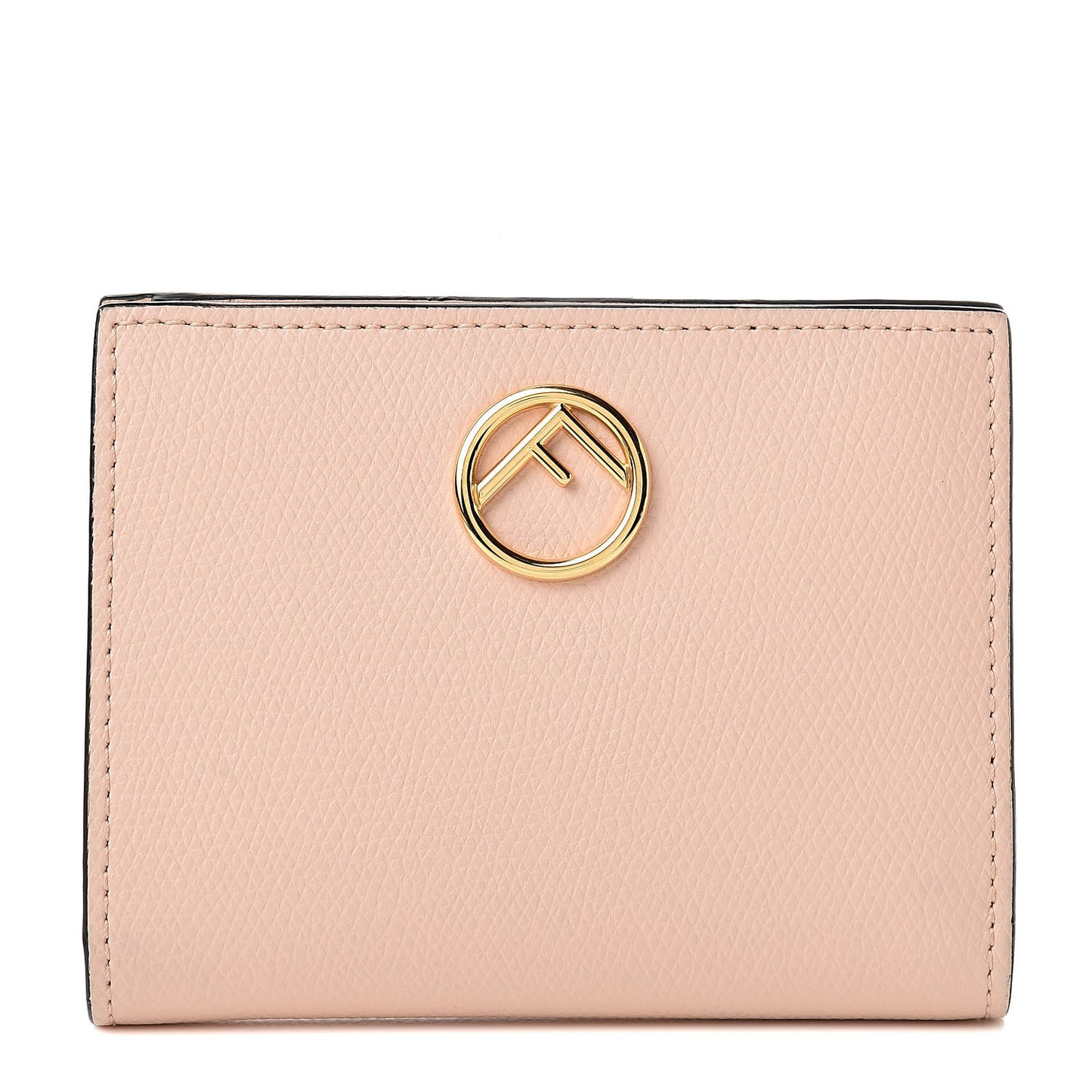 Vitello Cruise F is Fendi Compact Bi-fold Wallet Light Rose