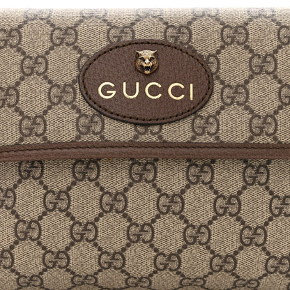 Gucci GG Supreme Monogram Neo Vintage Web Belt Bag Brown 8 of 10