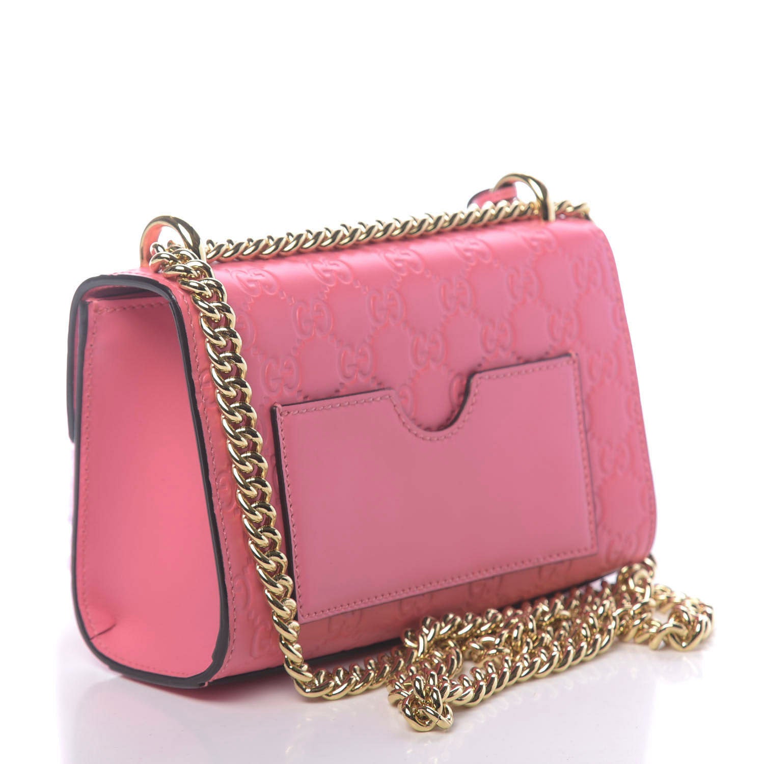 Gucci Guccissima Small Padlock Shoulder Bag Flush 4 of 11
