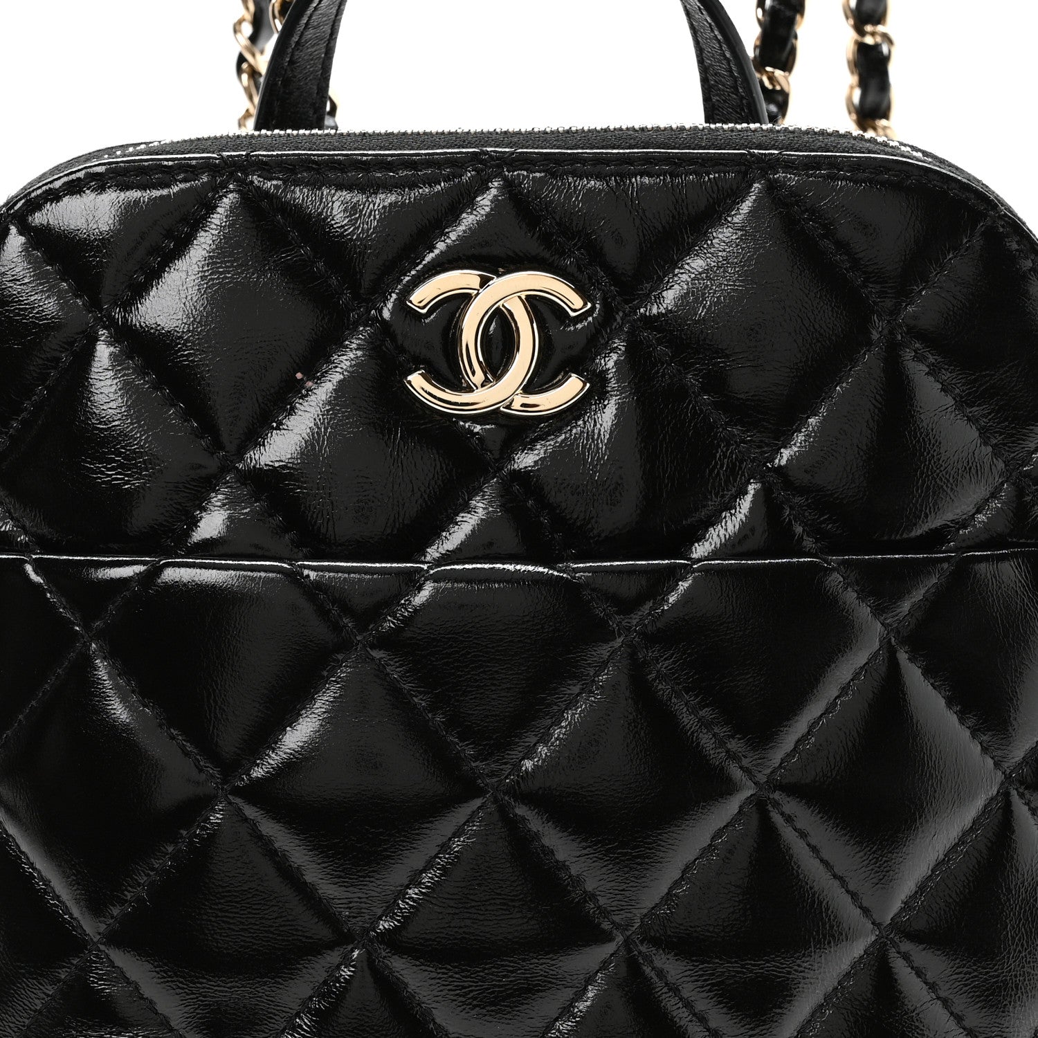Chanel Shiny Calfskin My Pocket Backpack Black