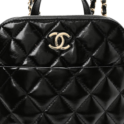 Chanel Shiny Calfskin My Pocket Backpack Black 7 of 9