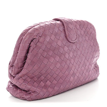 Bottega Veneta Nappa Intrecciato The Lauren 1980 Clutch Peony 3 of 10