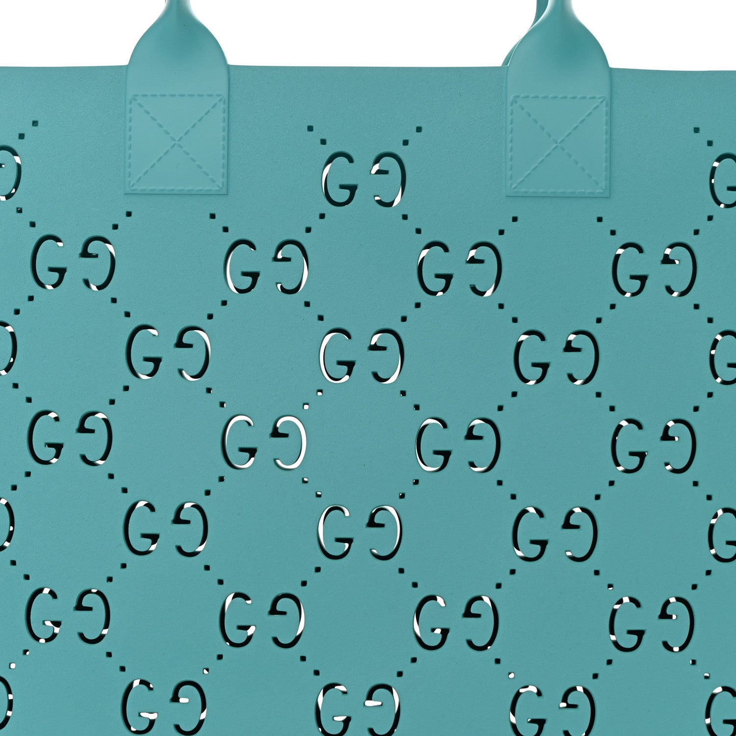 Gucci Rubber Kids GG Tote Dusty Azure 7 of 11