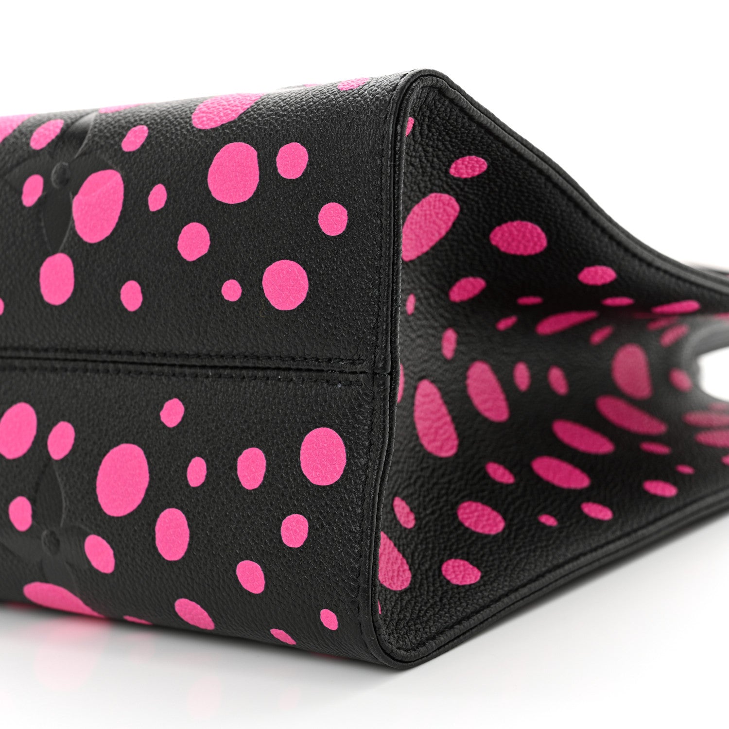 Louis Vuitton LV X YK Empreinte Monogram Giant Onthego MM Black Fuchsia 9 of 9