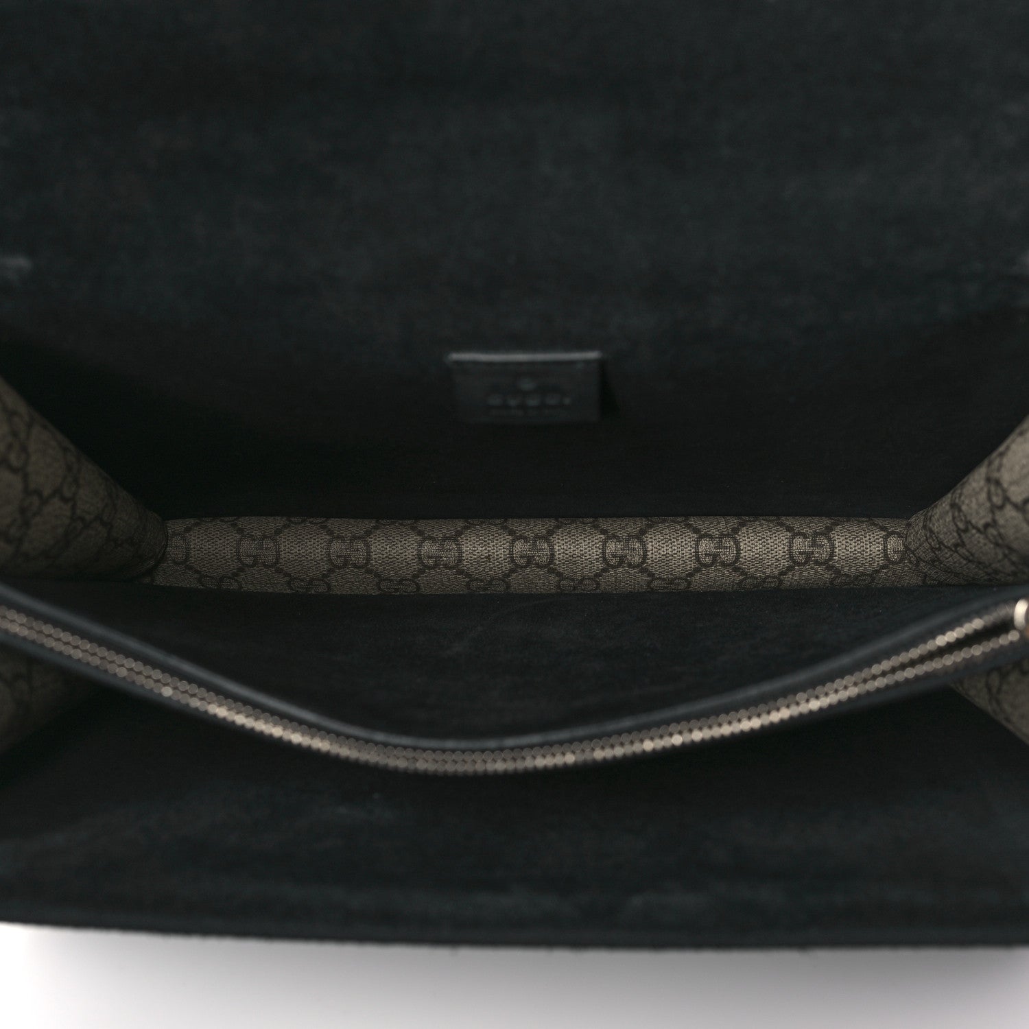 Gucci GG Supreme Monogram Medium Dionysus Shoulder Bag Black 5 of 10