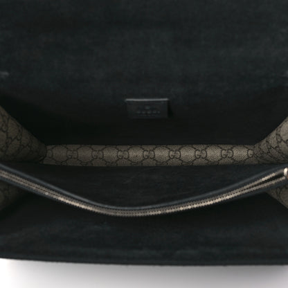 Gucci GG Supreme Monogram Medium Dionysus Shoulder Bag Black 5 of 10