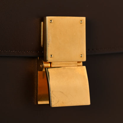 Celine Box Calfskin Medium Classic Box Flap Bag Camel 13 of 21