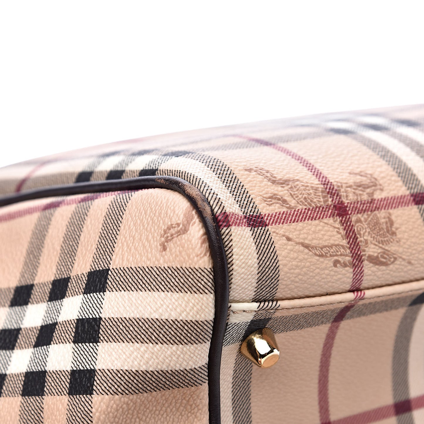 Haymarket Check Small Canterbury Tote Chocolate