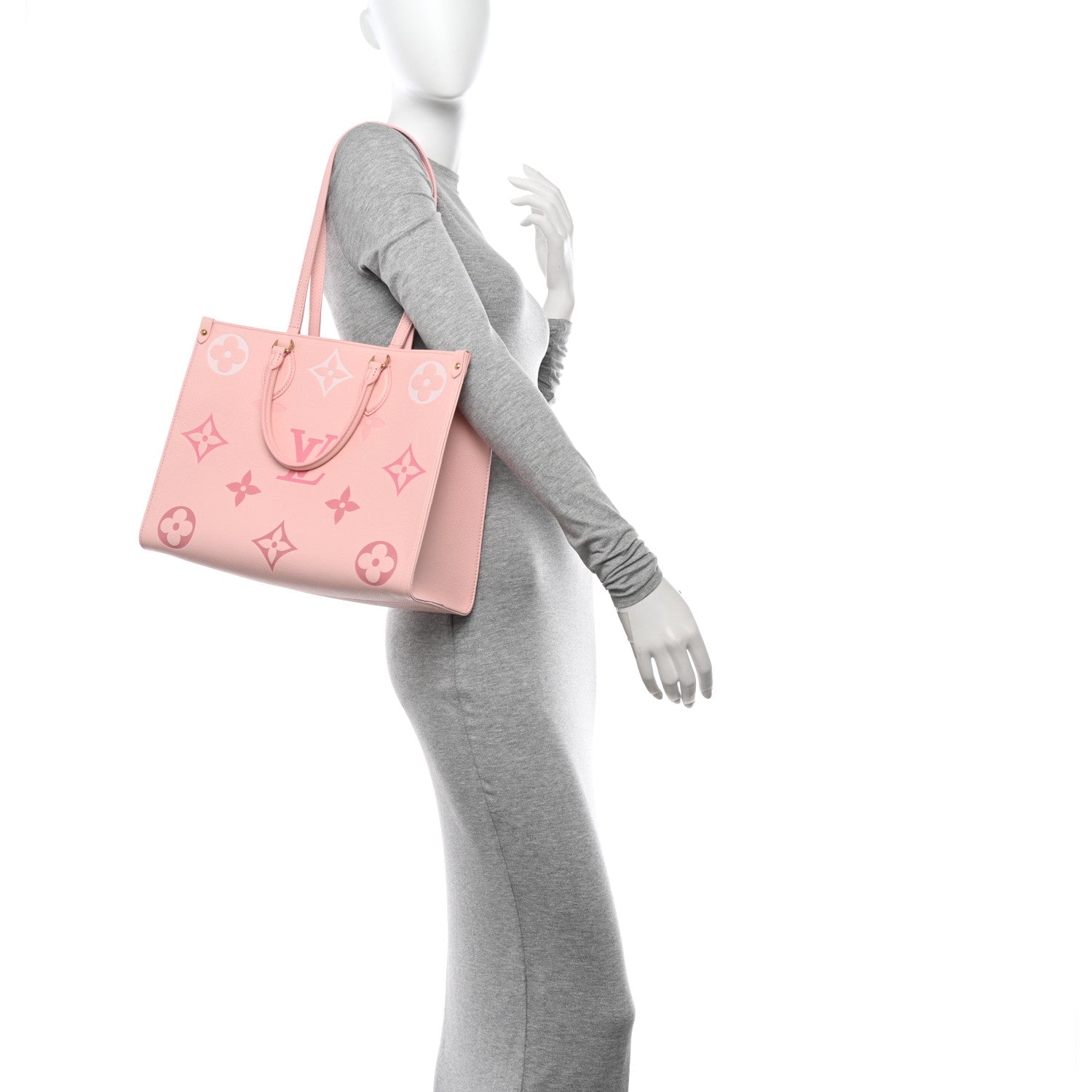 Louis Vuitton Empreinte Monogram Giant Onthego MM Degrade Rose 2 of 10