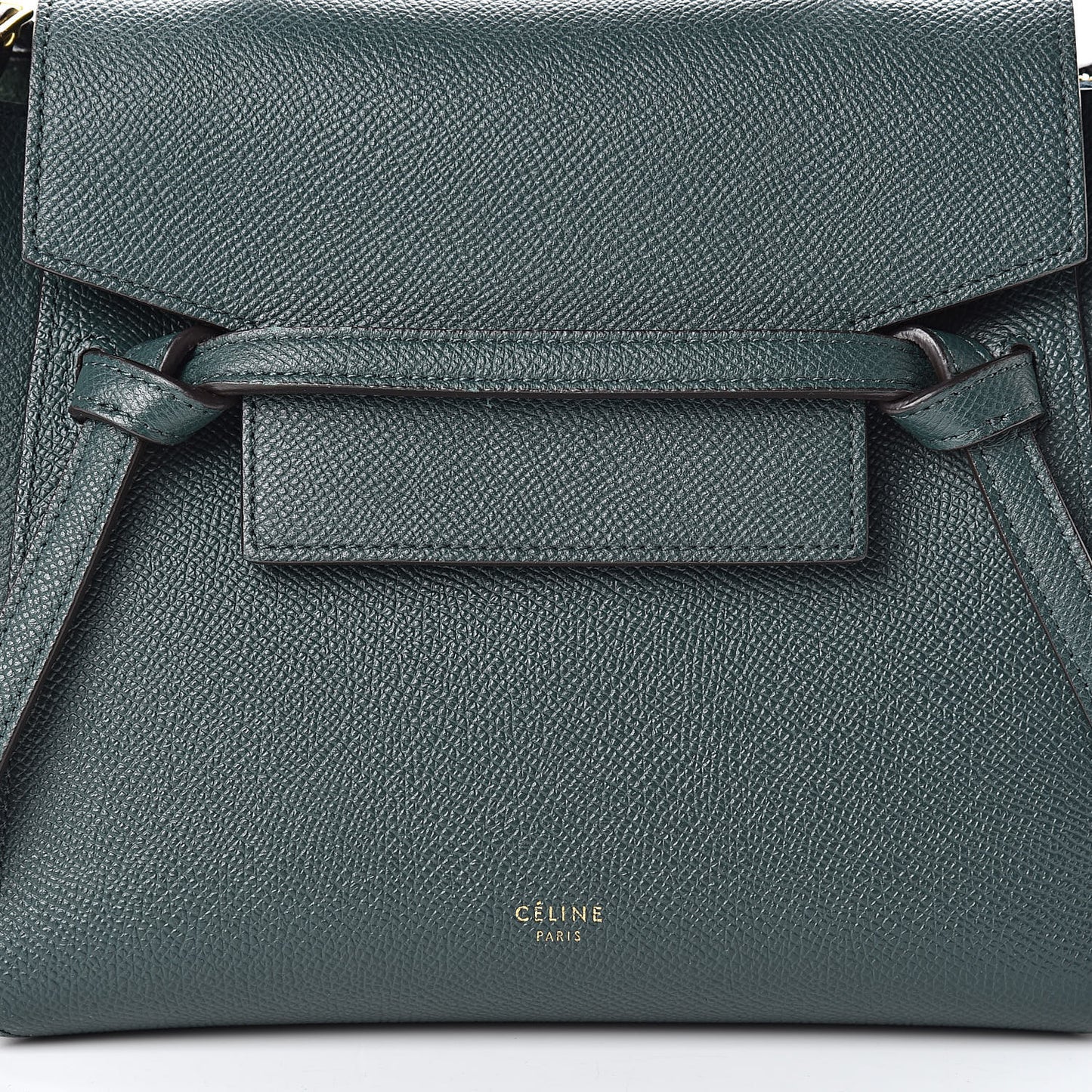 Grained Calfskin Nano Belt Bag Amazone