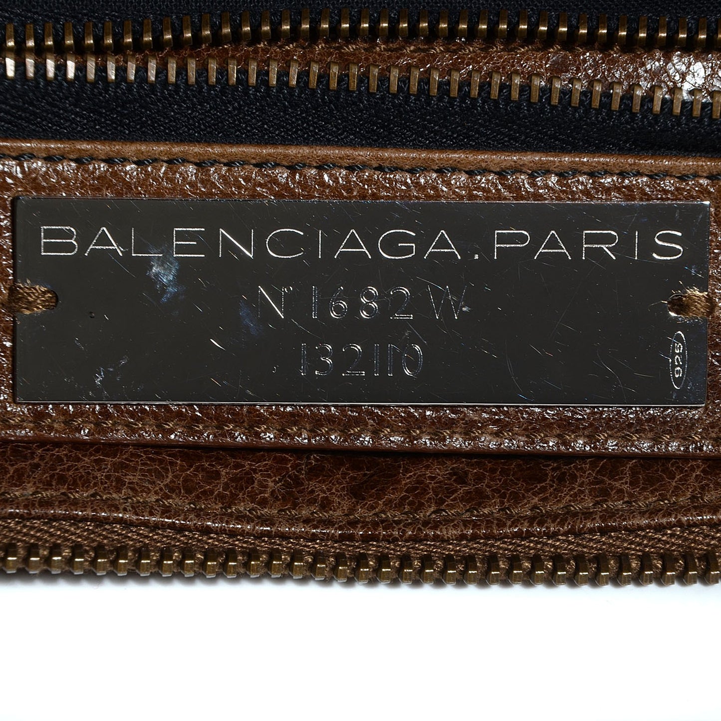 BALENCIAGI Chevre Classic Hardware Work Truffle